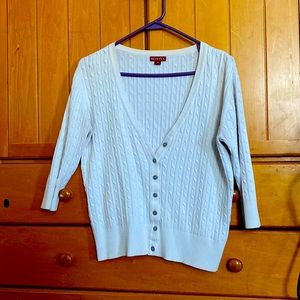 Merona white sweater